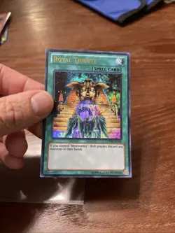 Yu-Gi-Oh! Royal Tribute LCYW-EN195 Ultra Rare Unlimited Edition Lightly Played - Image 5