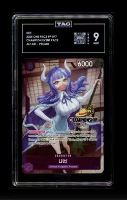 TAG 10 Ulti 2025-26 Championship Event Pack One Piece Promotion Card P-077 - Image 1