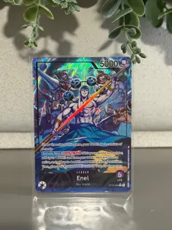 ENGLISH - One Piece OP15-058 Enel Leader Alt Art - In Hand - Image 1