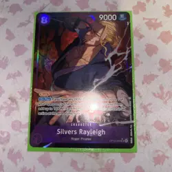 Silvers Rayleigh OP13-066 V2 Alt Art NM One Piece TCG English - Image 1
