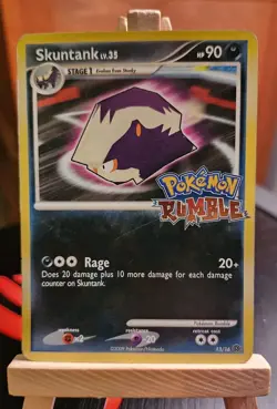 Skuntank 13/16 Rumble Pokemon Card - Image 1