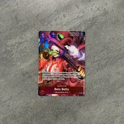 One Piece Card Game Belo Betty OP05-015 Alt Art AA Awakening New Era NM Holo TCG - Image 1