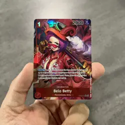 One Piece Card Game Belo Betty OP05-015 Alt Art AA Awakening New Era NM Holo TCG - Image 2