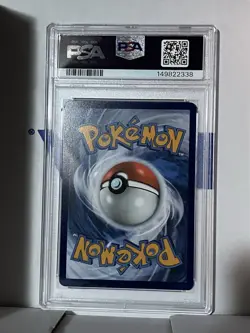 Ethan's Typhlosion 034/182 Destined Rivals Reverse Holo Card PSA Mint 9 Graded - Image 2