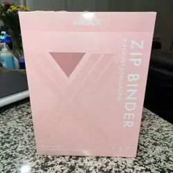 Vault X Just Pink 9-Pocket Exo-Tec Zip Binder - 360 Cards - New - Image 3