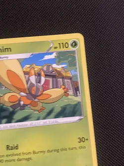 POKEMON TCG: MOTHIM 011/172 BRILLIANT STARS NON HOLO RARE CARD NM - Image 5