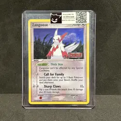 Zangoose 25/108 EX Power Keepers Reverse Holo Rare Stamped Pokemon Card NM/LP - Image 1