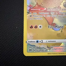 Flareon TG01/TG30 Brilliant Stars Collectible Card Mint Condition - Image 2