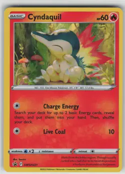 Cyndaquil - Holo Promo SWSH: Sword & Shield Promo Cards SWSH221 NM - Image 1