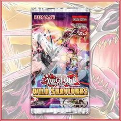 YuGiOh WILD SURVIVORS PACK BOOSTER (7 Cards) WISU FACTORY SEALED🔥 - Image 1