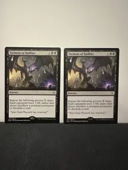 Torment of Hailfire [Hour of Devastation] Near Mint Set of 4! - Image 2