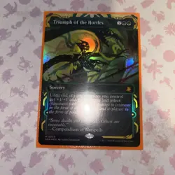 Triumph of the Hordes (FOIL) ✅Secrets of Strixhaven ✅ Magic (mtg) - Image 1