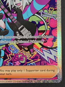 Pokemon TCG: Chaos Rising - Roxie's Performance (121/086) SIR Full Art Trainer - Image 4