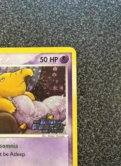 Pokemon TCG -Drowzee- 54/109 Team Rocket Returns [Stamped Reverse Holo] LP - Image 5