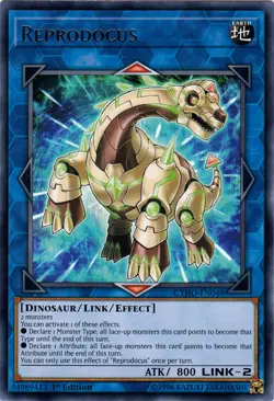 3x Yugioh CYHO-EN048 Reprodocus Rare 1st Edition NM - Image 1