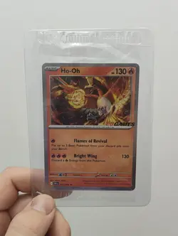 Ho-Oh 010/086 cosmos holo EB Games Promo - Pokemon Chaos Rising - Image 1
