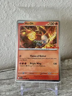 POKEMON Chaos Rising Ho-Oh 010/086 Galaxy GameStop Promo Stamped Sealed - Image 1