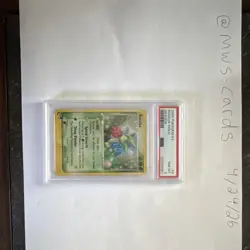 The Pokemon Company 2003 Dragon Roselia 9/97 Holo Rare PSA 8 Graded Card - Image 2