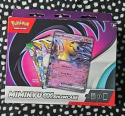 2023 Pokemon TCG Mimikyu EX Showcase Box w/1 Promo+3 Boosters Sealed NIB - Image 1