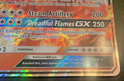 JUMBO Charizard GX SM195 - HP/DMG- Oversized Promo, Holo Pokemon Card - Image 5