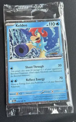 Pokemon TCG Keldeo Chaos Rising 019/086 Stamped PROMO - Image 3