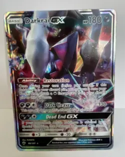 The Pokemon Company Darkrai GX Ultra Rare Holo 88/147 SM Burning Shadows - Image 1