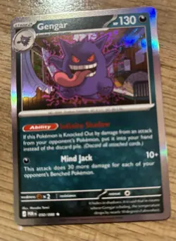 Pokemon POR Gengar Dedenne Mega Clefable EX Ability Holo Card Lot (3) - Image 2