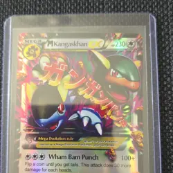 Pokemon TCG M Kangaskhan EX 79/106 Flashfire Ultra Rare Holo Mega - Image 1