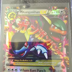 Pokemon TCG M Kangaskhan EX 79/106 Flashfire Ultra Rare Holo Mega - Image 4