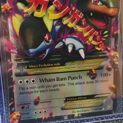 Pokemon TCG M Kangaskhan EX 79/106 Flashfire Ultra Rare Holo Mega - Image 5
