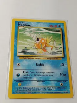 1999 Pokemon Magikarp 35/102 Base Set NM+ - Image 1