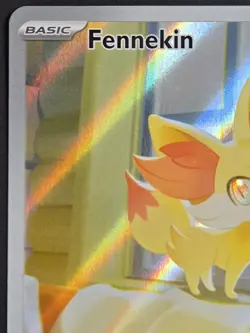 Pokemon TCG: Chaos Rising ETB Black Star Promo - Fennekin (MEP 080) Full Art - Image 2