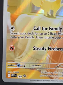 Pokemon TCG: Chaos Rising ETB Black Star Promo - Fennekin (MEP 080) Full Art - Image 5