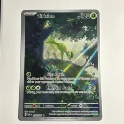 Pokemon Virizion SV11W: White Flare Holo Rare 095/086 Basic 120 HP English - Image 1