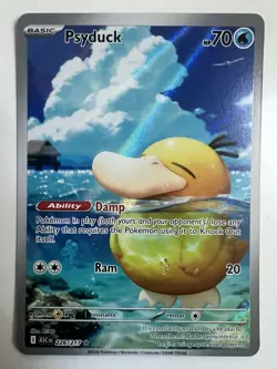 2026 Pokemon Ascended Heroes Psyduck Illustration Rare #226/217 FREE SHIP - Image 1