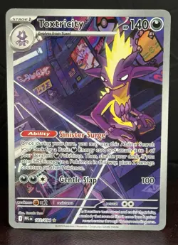 Toxtricity 103/094 Pokemon TCG Me02 Phantasmal Flames Illustration Rare (MINT) - Image 1