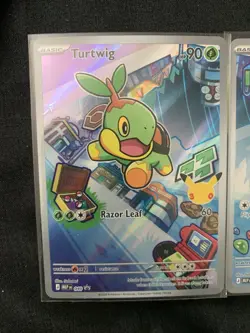 Pokemon TCG MEP#40-42 Turtwig, Chimchar, Piplup 1st Partner Illus. Coll. Set NM! - Image 2