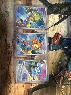 Pokemon TCG 1st Partner Illustration Collection Turtwig Chi char & Piplup - Image 1
