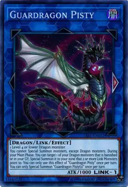 3x Yugioh SAST-EN052 Guardragon Pisty Super Rare Unlimited - Near Mint - Image 1