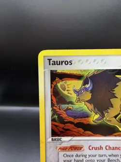 Tauros EX Crystal Guardians 12/100 Holo Holo Rare Pokemon TCG NM/LP - Image 2