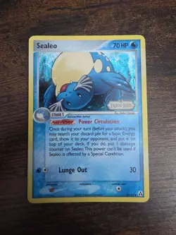 2006 Pokemon Sealeo Ex Legend Maker 43/92 Reverse Holo Stamped #PKA1 - Image 1