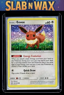 Pokemon tcg SM Base Set Eevee( General Mills Promo) #101/149 - Image 1