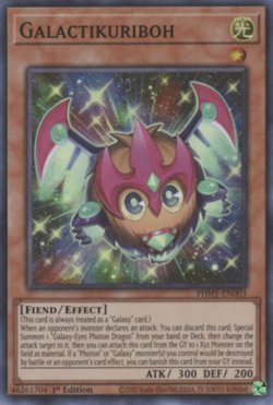 Yugioh! Galactikuriboh - PHHY-EN003 - Super Rare - 1st Edition Near Mint, Englis - Image 1