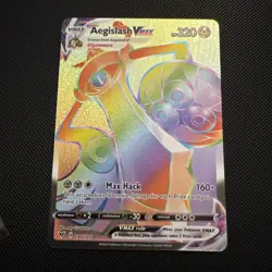 Pokemon TCG Aegislash VMAX Vivid Voltage 190/185 Holo Secret Rare Pack Fresh - Image 1
