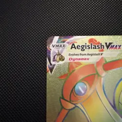 Pokemon TCG Aegislash VMAX Vivid Voltage 190/185 Holo Secret Rare Pack Fresh - Image 2