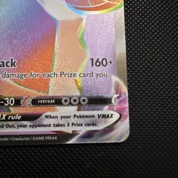 Pokemon TCG Aegislash VMAX Vivid Voltage 190/185 Holo Secret Rare Pack Fresh - Image 4