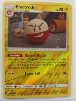 ELECTRODE 39/181 HOLO RARE TEAM UP POKEMON REVERSE HOLO NM - Image 2