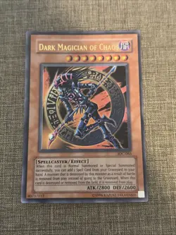Yugioh Dark Magician of Chaos IOC-065 Invasion of Chaos Unlimited - LP+ - Image 1
