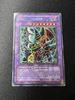 Dark Paladin DMG-001 Secret Rare Limited Edition Promo Yugioh HP - Image 1
