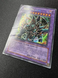 Dark Paladin DMG-001 Secret Rare Limited Edition Promo Yugioh HP - Image 2